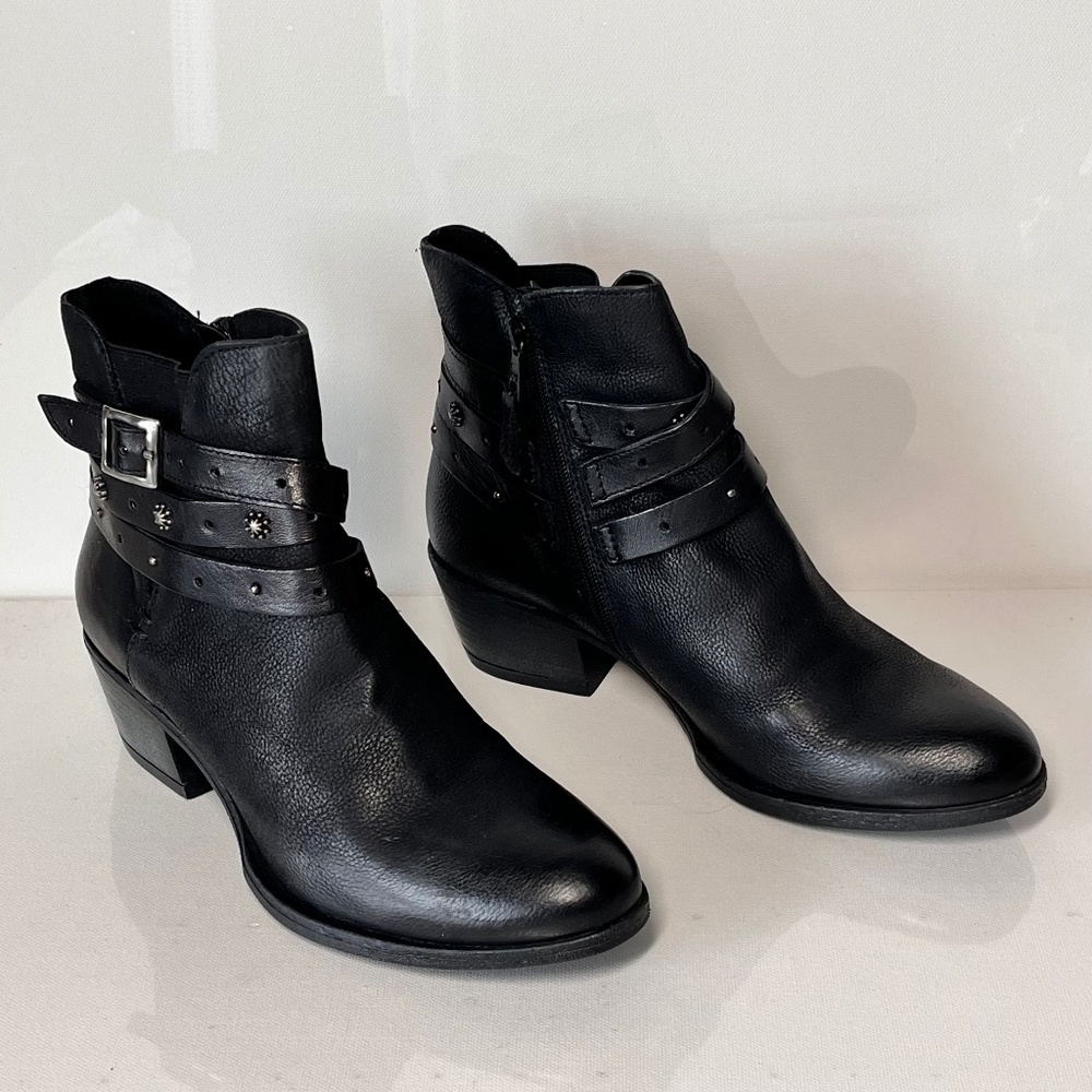 Miz Mooz Kerry Leather Ankle Boots